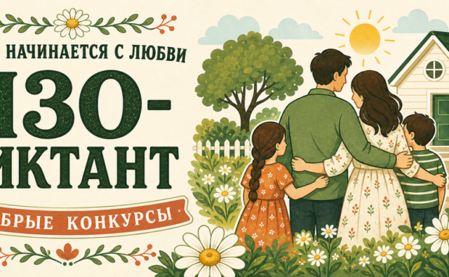 Международный конкурс детского рисунка (ИЗО-диктант)…