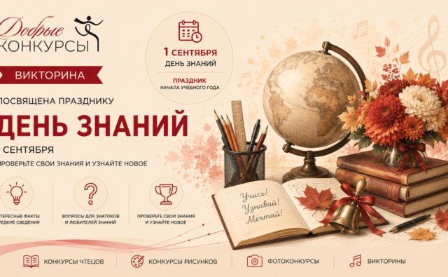 Викторина «Первый звонок» ко Дню знаний