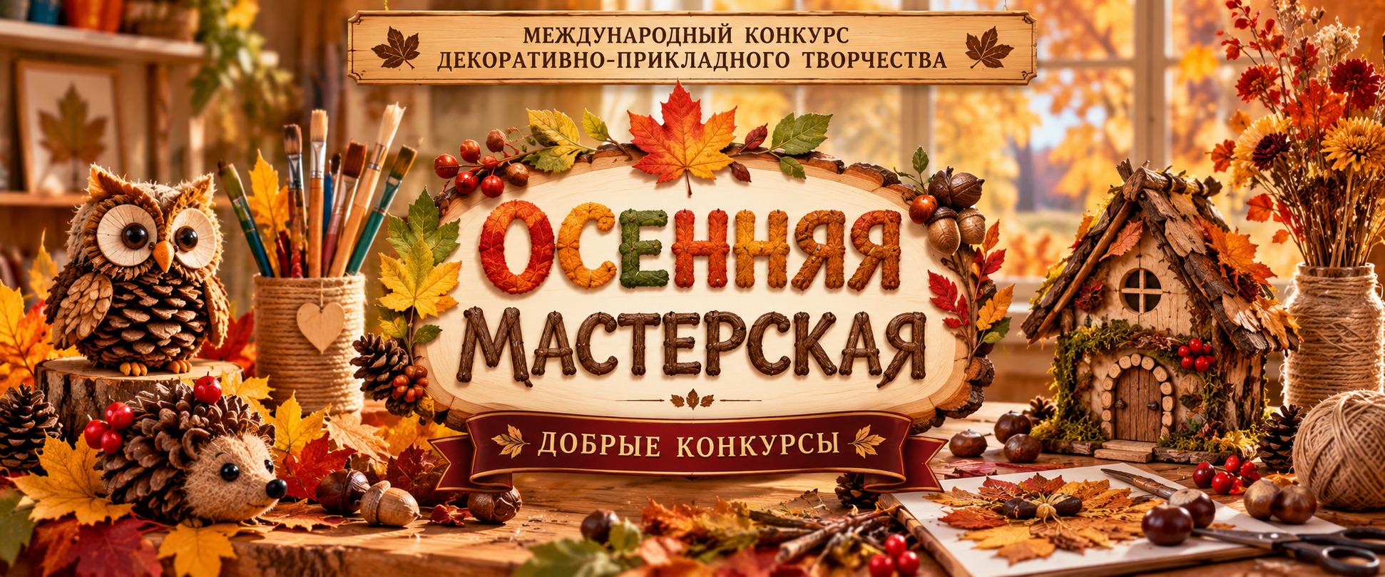 Международный конкурс декоративно-прикладного творчества «Осенняя мастерская»