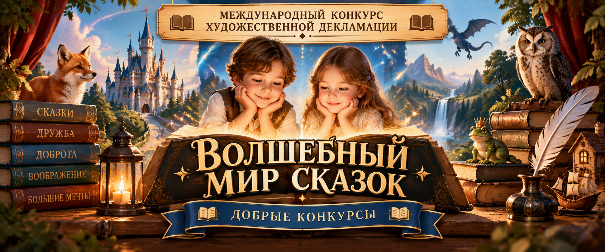 Международный конкурс художественной декламации «Волшебный мир сказок»