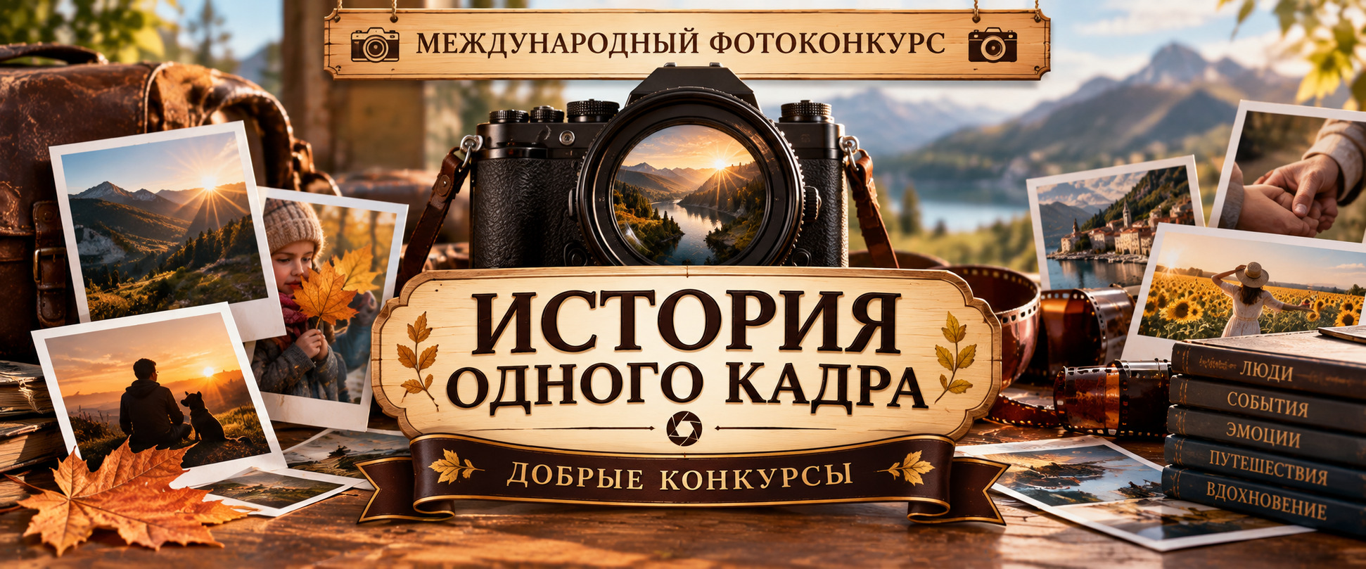 Международный конкурс фотографии «История одного кадра»