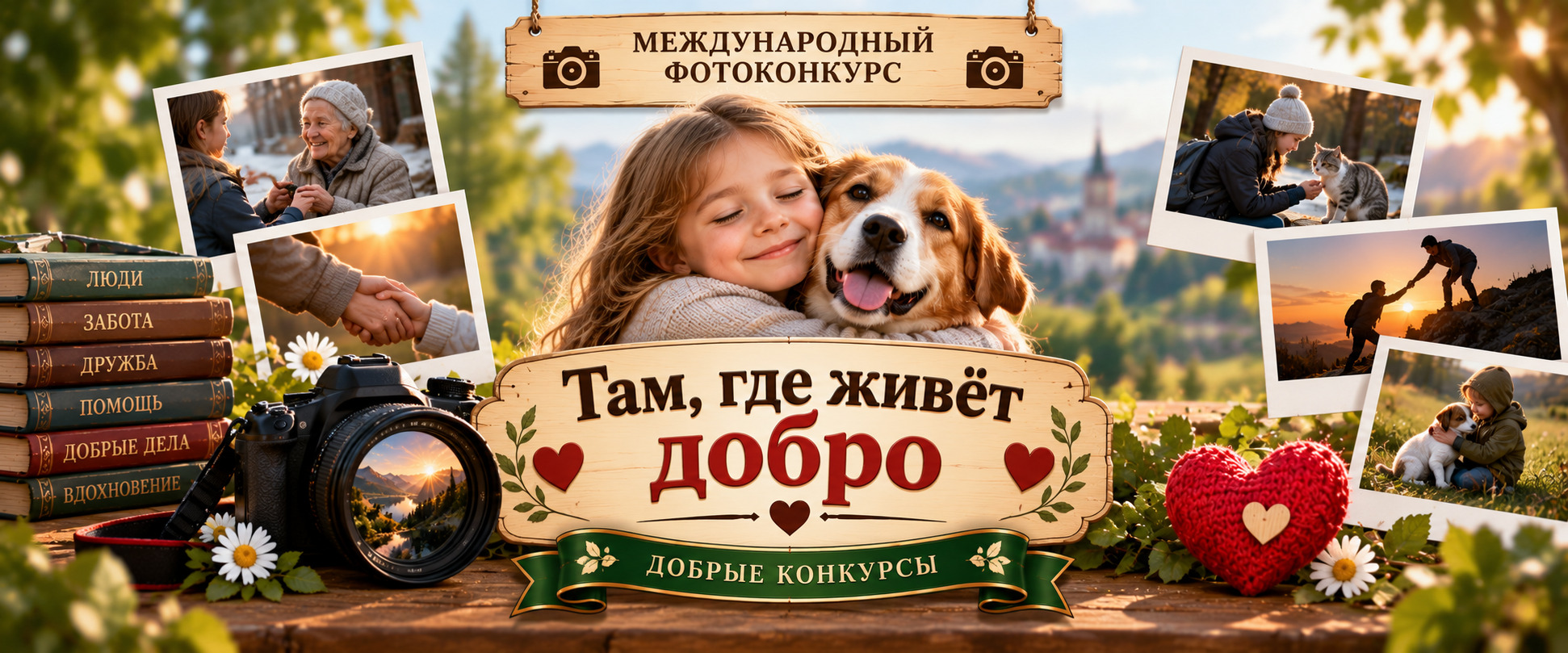 Международный конкурс фотографии «Там, где живёт добро»