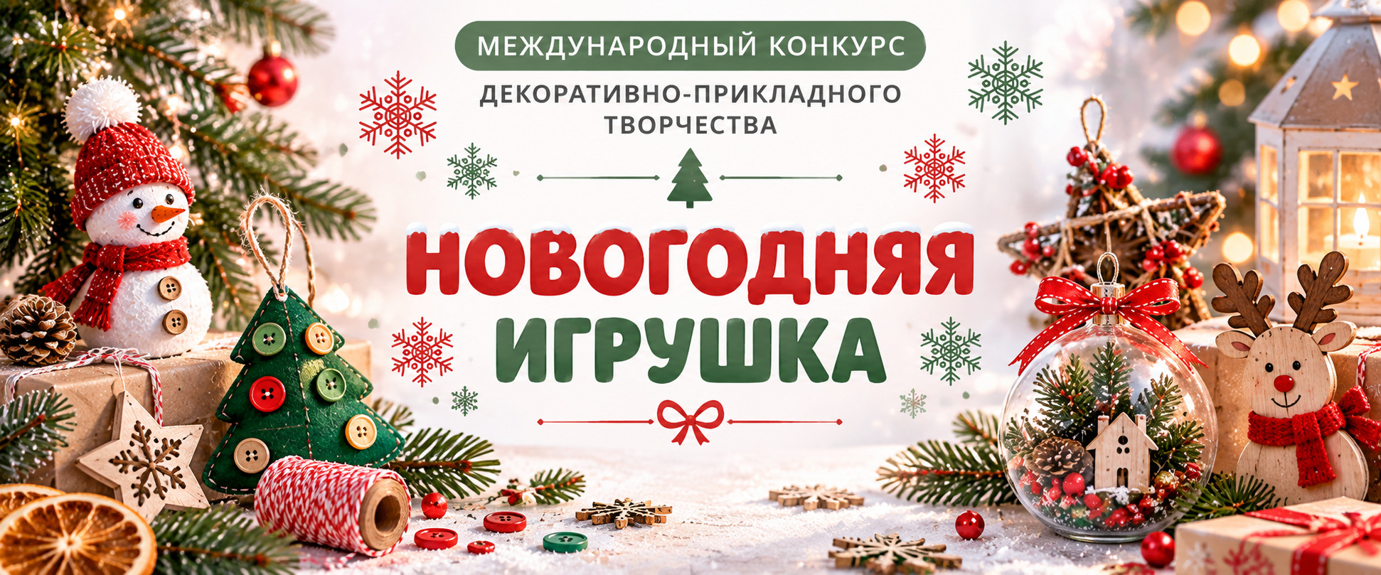 Международный конкурс декоративно-прикладного творчества «Новогодняя игрушка»